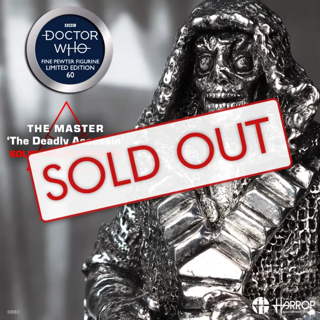 The Master – Solid English Pewter - Limited Edition 60